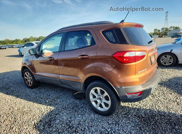 MAJ6S3GL6KC270640 2019 FORD ECOSPORT Brown Rear left