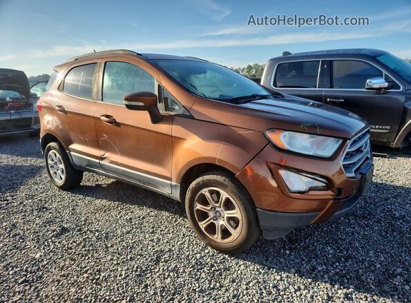 MAJ6S3GL6KC270640 2019 FORD ECOSPORT Brown Front right