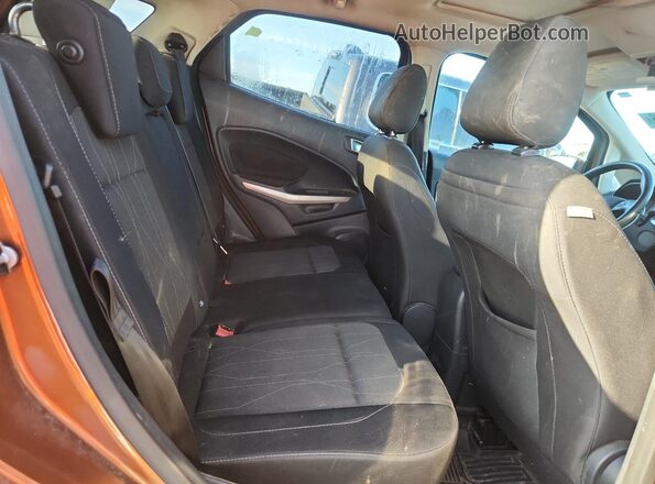 MAJ6S3GL6KC270640 2019 FORD ECOSPORT Brown Rear interior view