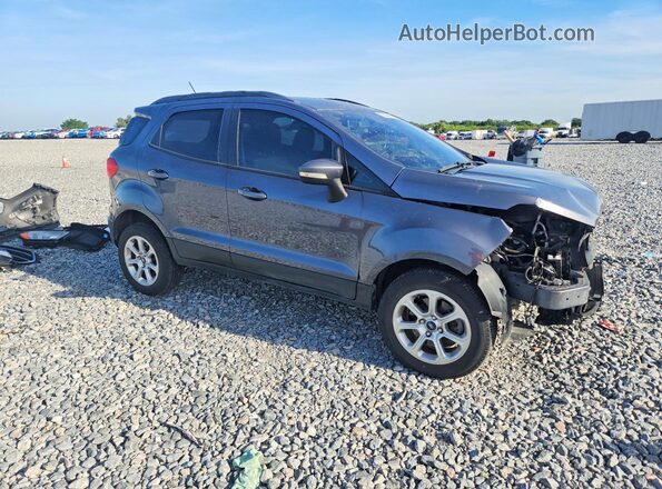 MAJ6S3GL6KC299720 2019 FORD ECOSPORT Gray წინა მარჯვენა