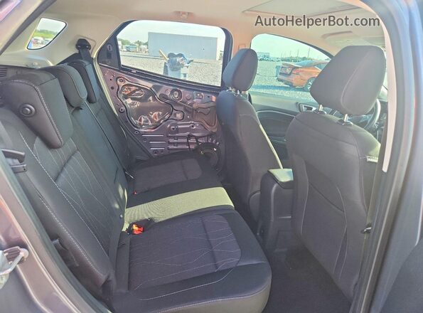 MAJ6S3GL6KC299720 2019 FORD ECOSPORT Gray უკანა სავარძლების ხედი