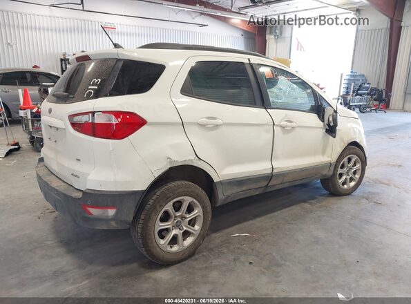 MAJ6S3GL6LC370237 2020 FORD ECOSPORT White უკანა მარჯვენა