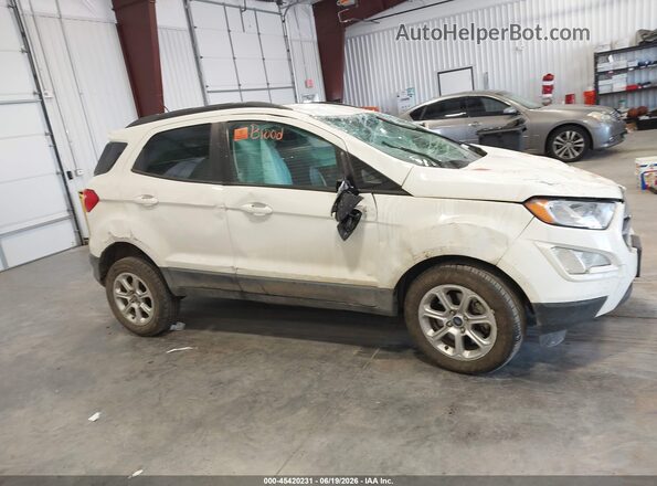 MAJ6S3GL6LC370237 2020 FORD ECOSPORT White უკანა სალონის ხედი