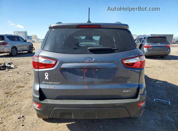 MAJ6S3GL6LC384770 2020 FORD ECOSPORT Gray Rear view
