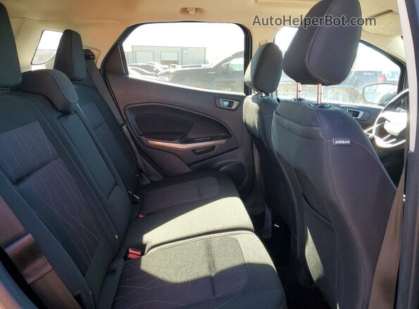 MAJ6S3GL6LC384770 2020 FORD ECOSPORT Gray Rear seats view