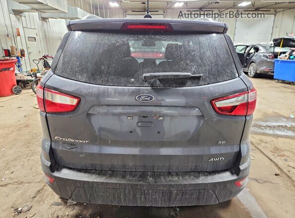 MAJ6S3GL6LC388303 2020 FORD ECOSPORT Blue Rear view