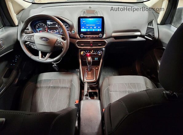 MAJ6S3GL6LC388303 2020 FORD ECOSPORT Blue Dashboard view