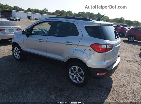 MAJ6S3GL6LC390049 2020 FORD ECOSPORT Серебряный Задняя левая четверть