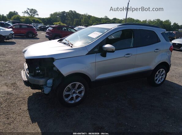 MAJ6S3GL6LC390049 2020 FORD ECOSPORT Серебряный Передняя левая четверть