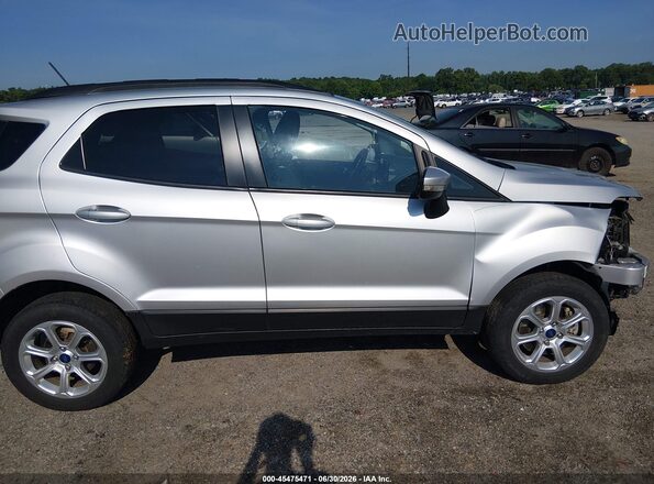 MAJ6S3GL6LC390049 2020 FORD ECOSPORT Серебряный Вид задней части салона