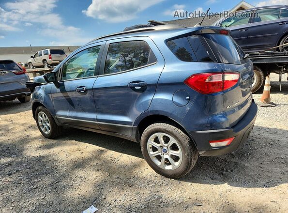 MAJ6S3GL6MC431443 2021 FORD ECOSPORT Синий Задняя левая четверть