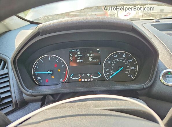 MAJ6S3GL6MC431443 2021 FORD ECOSPORT Синий Вид щитка приборов