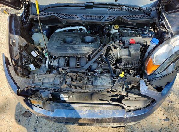 MAJ6S3GL6MC431443 2021 FORD ECOSPORT Синий Вид подкапотного пространства