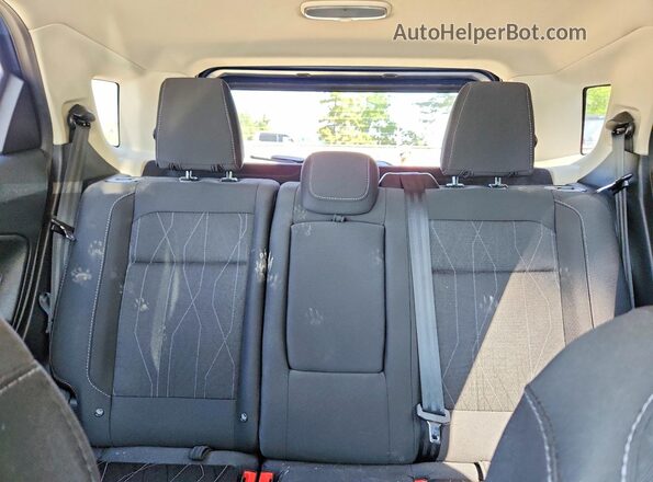 MAJ6S3GL6MC431443 2021 FORD ECOSPORT Синий Вид задних сидений