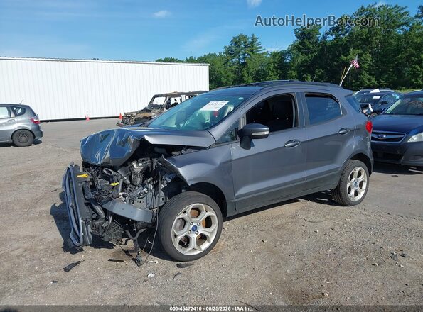 MAJ6S3GL6NC462256 2022 FORD ECOSPORT Gray Przód lewy