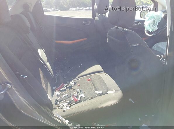 MAJ6S3GL6NC462256 2022 FORD ECOSPORT Gray Widok naklejki z numerem VIN