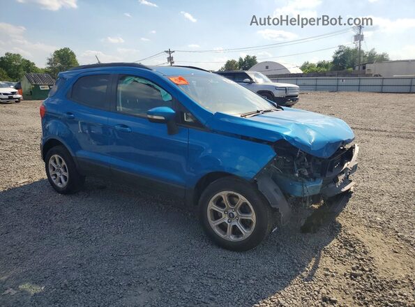 MAJ6S3GL7KC258769 2019 FORD ECOSPORT Blue Առջևի աջ