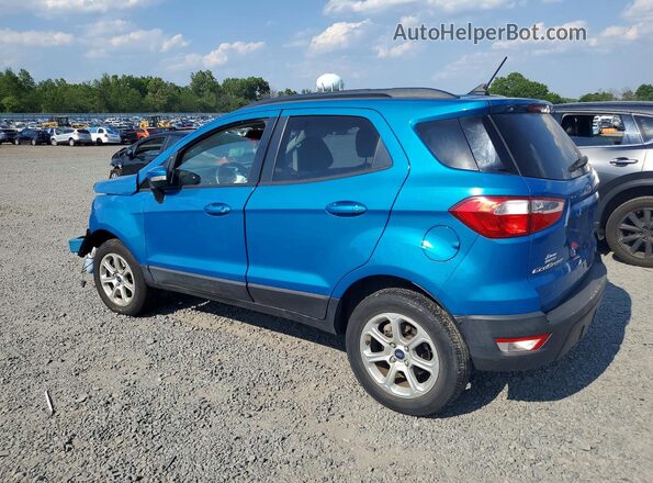 MAJ6S3GL7KC258769 2019 FORD ECOSPORT Blue Հետևի ձախ