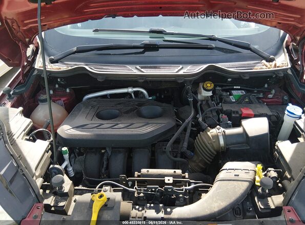 MAJ6S3GL7KC304052 2019 FORD ECOSPORT Red Rear view