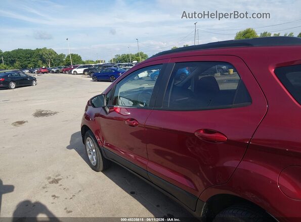 MAJ6S3GL7KC304052 2019 FORD ECOSPORT Red 360 interior view