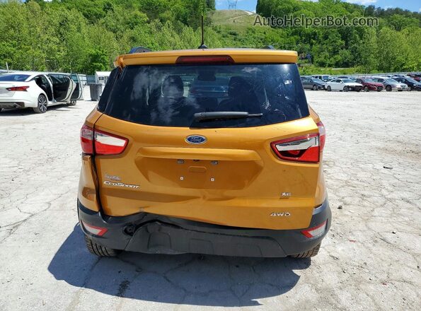 MAJ6S3GL7MC440023 2021 FORD ECOSPORT Gold 