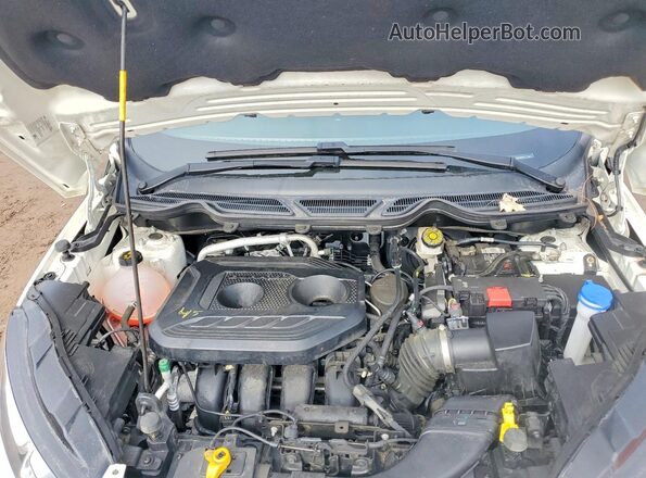 MAJ6S3GL7NC460824 2022 FORD ECOSPORT White Engine compartment view