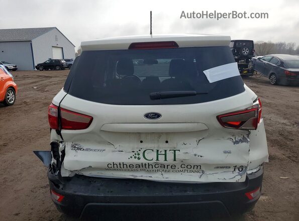 MAJ6S3GL7NC460824 2022 FORD ECOSPORT White Rear view