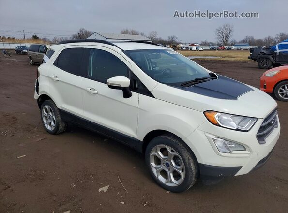 MAJ6S3GL7NC460824 2022 FORD ECOSPORT White Front right