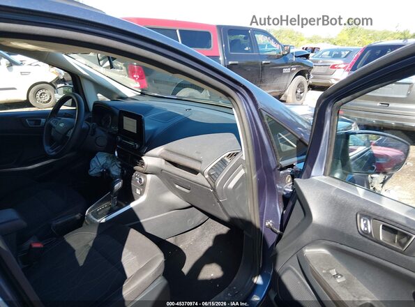 MAJ6S3GL7NC463853 2022 FORD ECOSPORT Blue Widok wnętrza z przodu