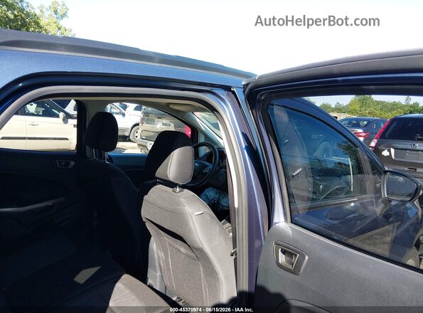 MAJ6S3GL7NC463853 2022 FORD ECOSPORT Blue Widok naklejki z numerem VIN