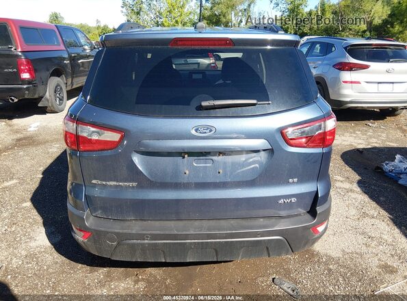 MAJ6S3GL7NC463853 2022 FORD ECOSPORT Blue 