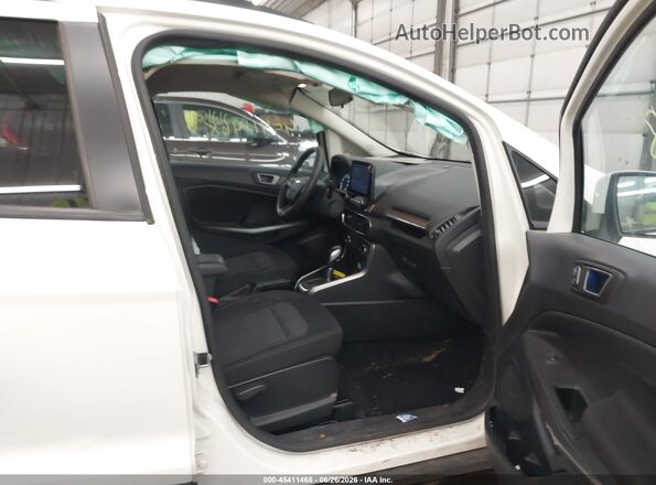 MAJ6S3GL7NC468244 2022 FORD ECOSPORT Белый Вид салона спереди
