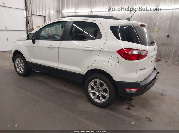 MAJ6S3GL7NC468244 2022 FORD ECOSPORT Белый Задняя левая четверть