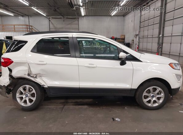 MAJ6S3GL7NC468244 2022 FORD ECOSPORT Белый Вид задней части салона