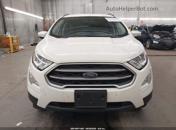 MAJ6S3GL7NC468244 2022 FORD ECOSPORT Белый Вид щитка приборов