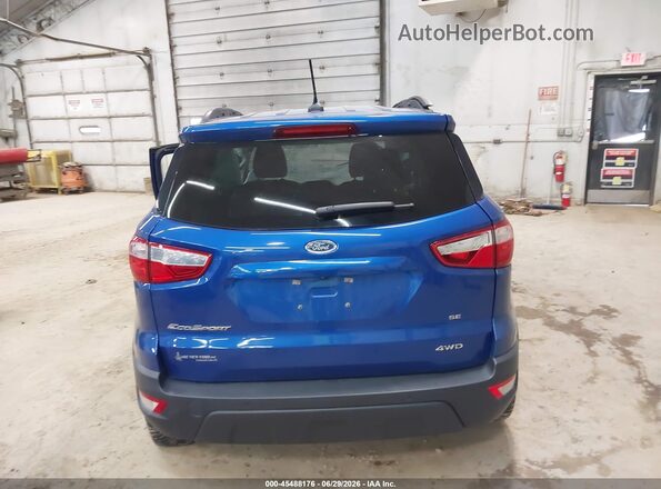 MAJ6S3GL7NC472987 2022 FORD ECOSPORT Blue 