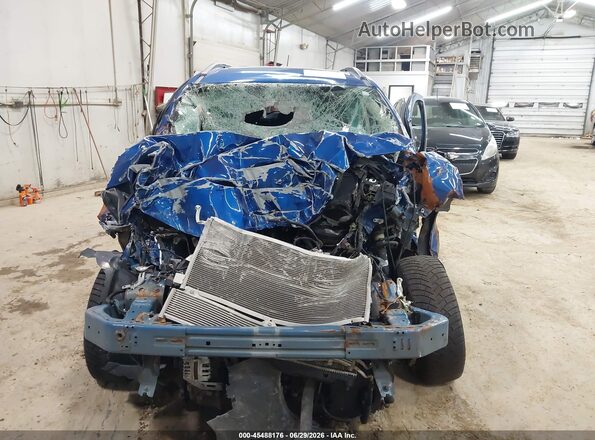 MAJ6S3GL7NC472987 2022 FORD ECOSPORT Blue Front view