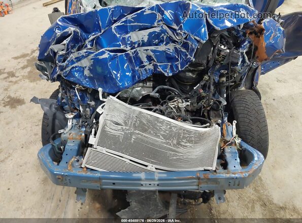 MAJ6S3GL7NC472987 2022 FORD ECOSPORT Blue Rear view