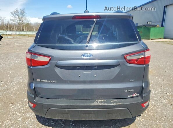 MAJ6S3GL8KC286032 2019 FORD ECOSPORT Gray 