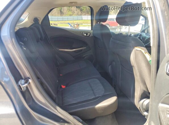 MAJ6S3GL8KC286032 2019 FORD ECOSPORT Gray 