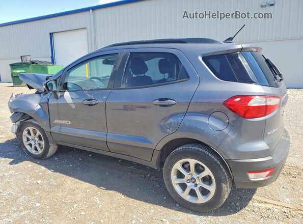 MAJ6S3GL8KC286032 2019 FORD ECOSPORT Gray 