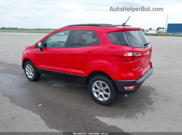 MAJ6S3GL8KC304545 2019 FORD ECOSPORT Red 