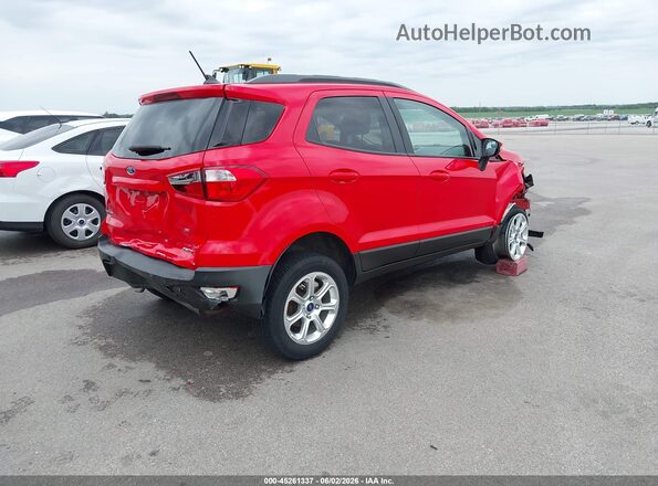 MAJ6S3GL8KC304545 2019 FORD ECOSPORT Red 