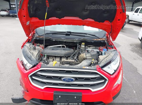MAJ6S3GL8KC304545 2019 FORD ECOSPORT Red 