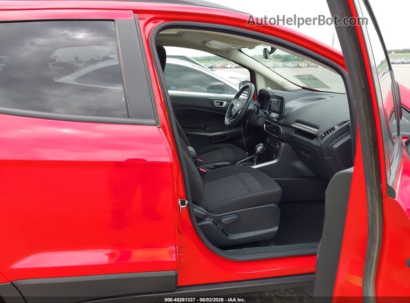 MAJ6S3GL8KC304545 2019 FORD ECOSPORT Red 
