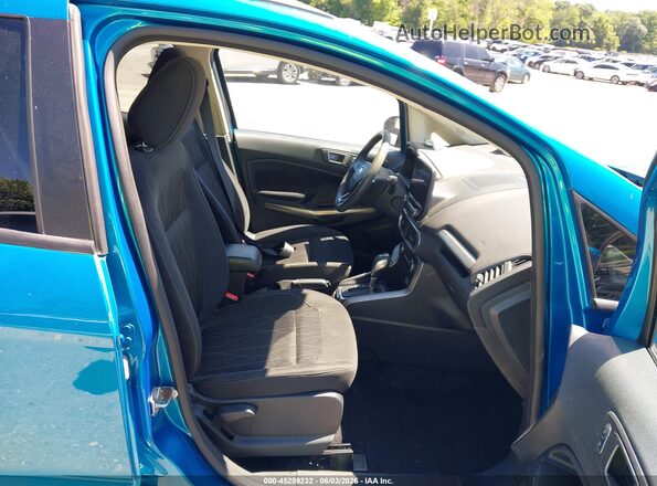 MAJ6S3GL8LC364536 2020 FORD ECOSPORT Синий Вид салона спереди
