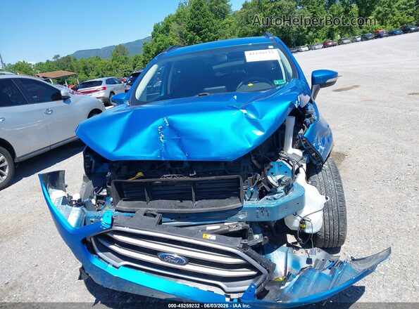 MAJ6S3GL8LC364536 2020 FORD ECOSPORT Синий Вид задней части салона