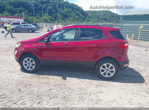 MAJ6S3GL9KC253637 2019 FORD ECOSPORT Red 