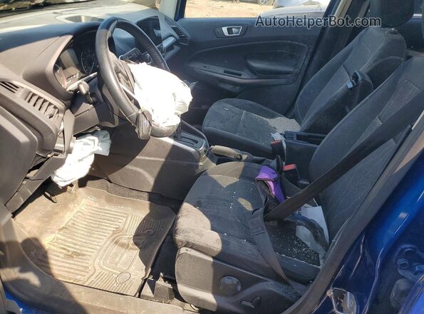 MAJ6S3GL9KC253699 2019 FORD ECOSPORT Blue Вид салону спереду