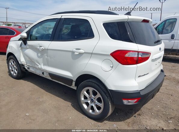 MAJ6S3GL9LC350581 2020 FORD ECOSPORT White უკანა მარცხენა